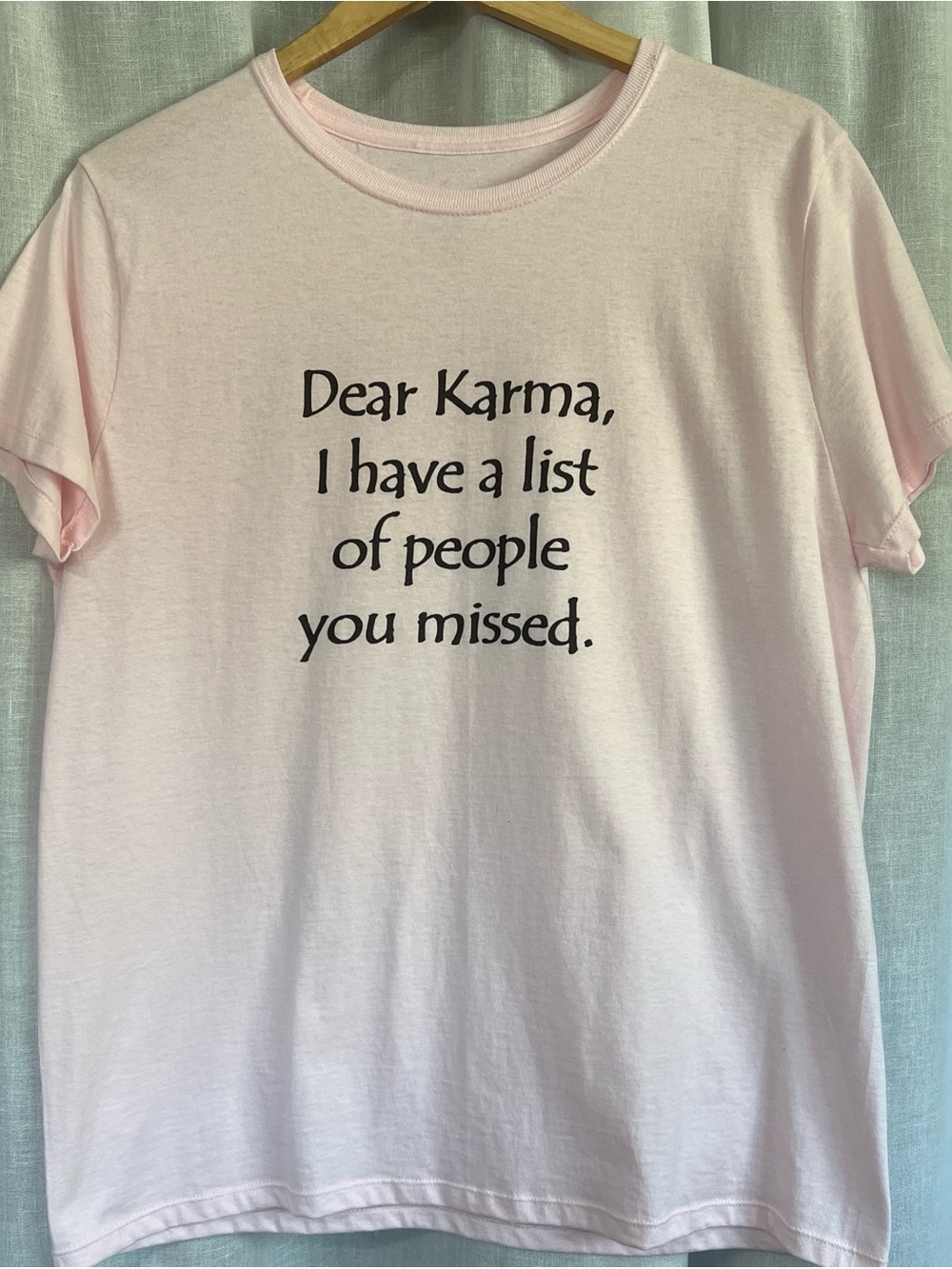 Hanes Light Pink ComfortSoft Crewneck Tee